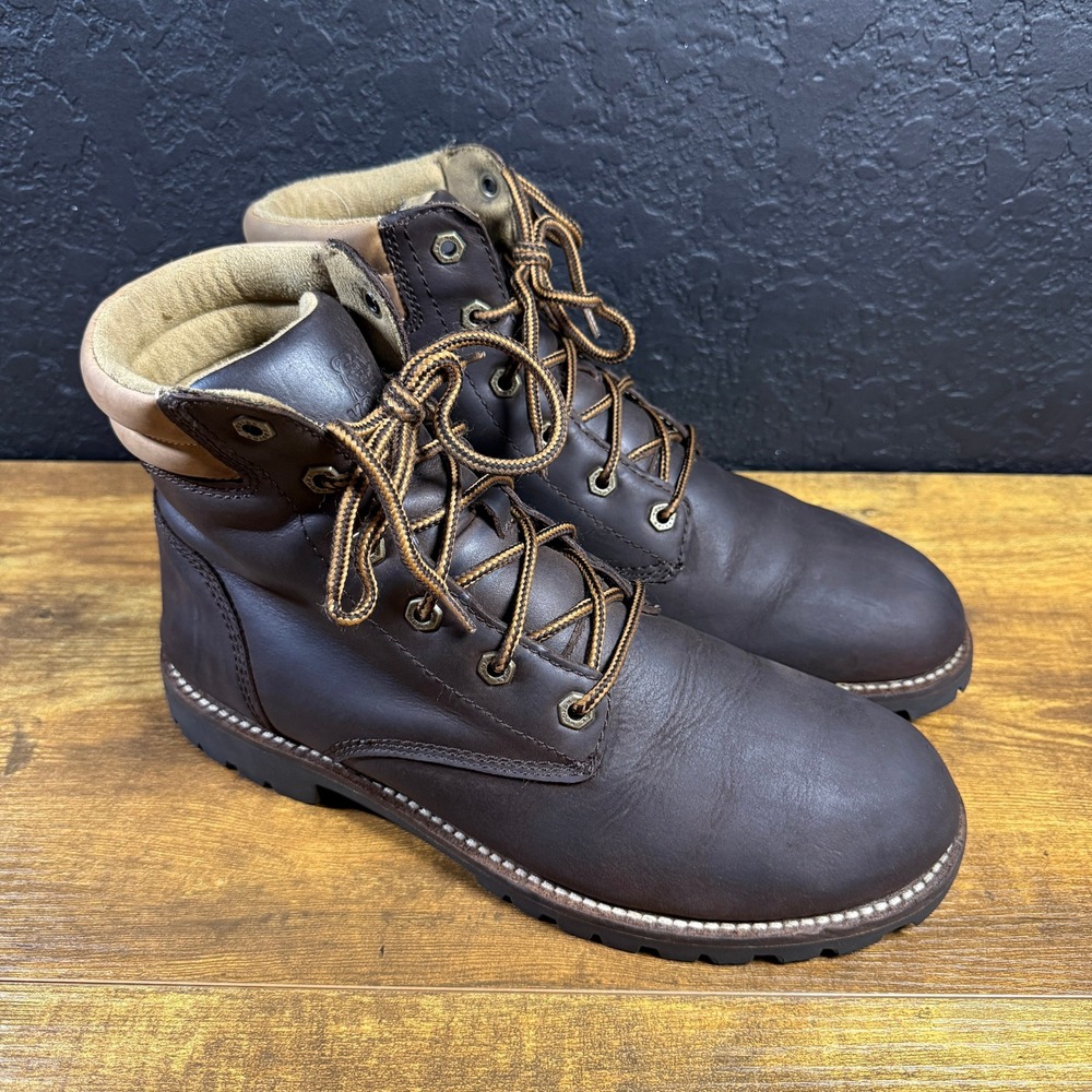 Kodiak 422099DW Dark Brown Leather Insulated Work Boots Mens Size 10